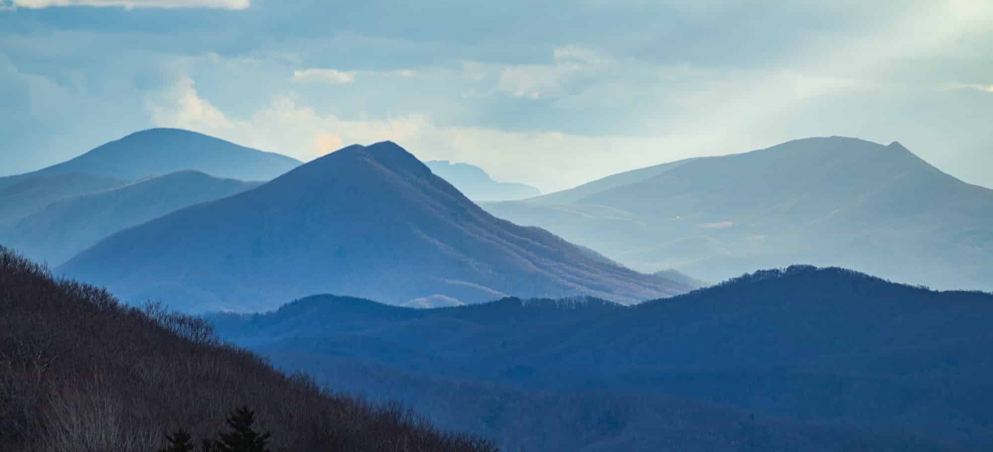 Blue Ridge mountains